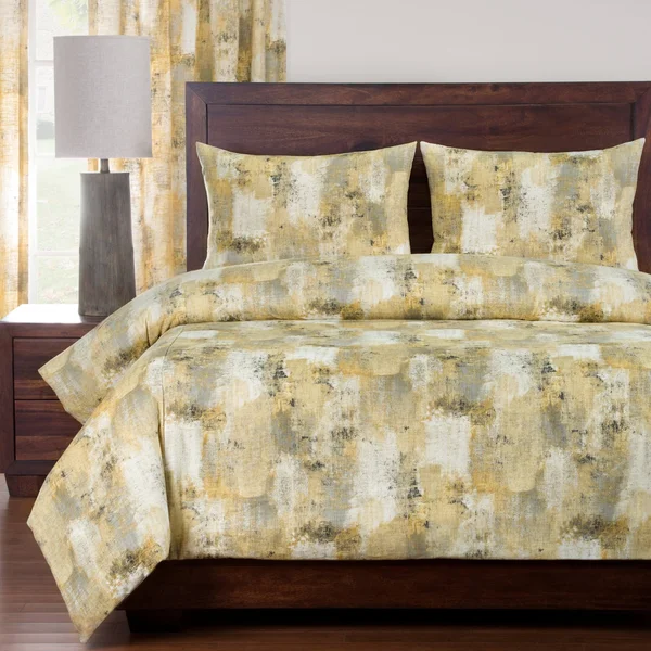 PoloGear Calcutta Luxury Duvet Set with Comforter Insert - Size: Full, White