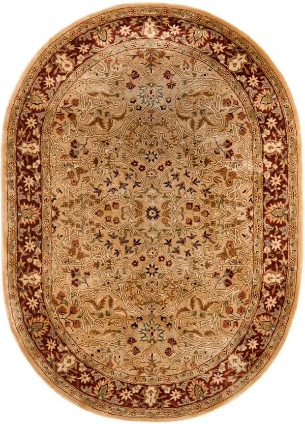 Safavieh Persian Legend PL511B 4& x 6& Ivory, Rust Rug