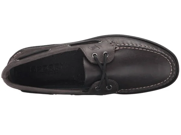 Sperry Men's Authentic Original 2-Eye Orleans Boat Shoe - Black