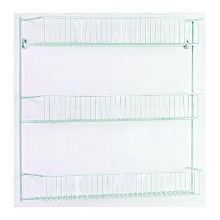 Closet Maid 802200 3 Shelf 18 inch White Wall Rack