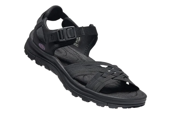 Keen Women's Terradora II Open Toe Sandal - 6 - Black, African Violet