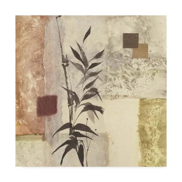 Trademark Fine Art 'Textured Bamboo I' Canvas Art by Chris Paschke, Size: 18 x 18
