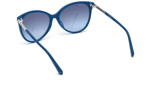Swarovski SK0309 Sunglasses - 90W Shiny Blue - Gradient Blue