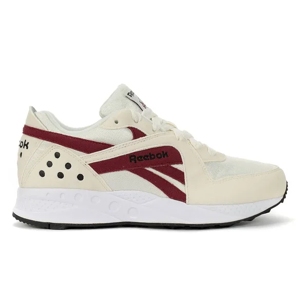 Reebok Unisex Pyro Chalk/Burgundy/Black/White Running Shoes DV5573 (Shoe Size (US): 9)