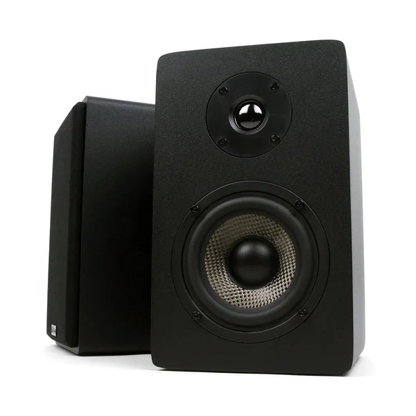 Micca MB42X Bookshelf Speakers with 4-Inch Carbon Fiber Woofer and Silk Dome