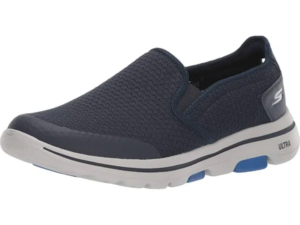Skechers Men's GOwalk 5 Apprize Slip on Sneaker, Navy
