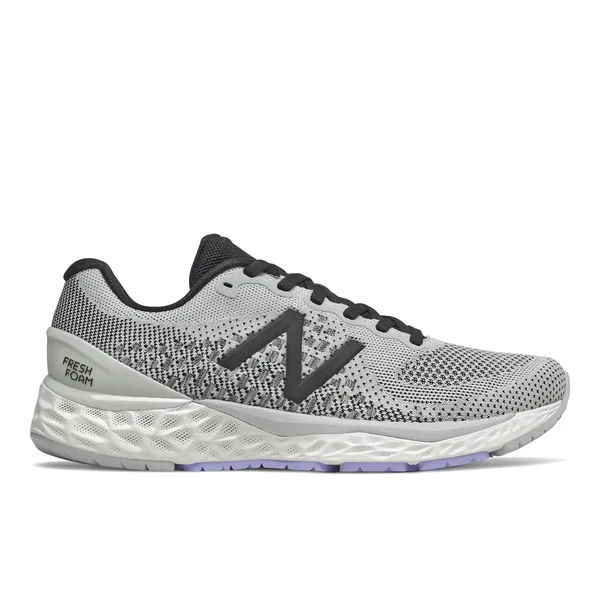 New Balance Women's Fresh Foam 880v10 - Grey/Black (Size 5)