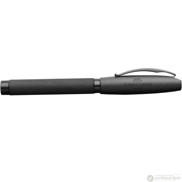 Faber Castell Essentio Fountain Pen - Aluminum Black - Broad