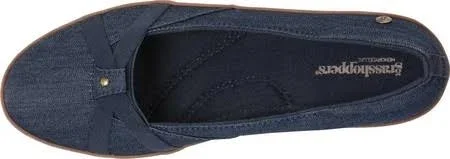 Grasshoppers Gigi Wedge 11 Women's Navy