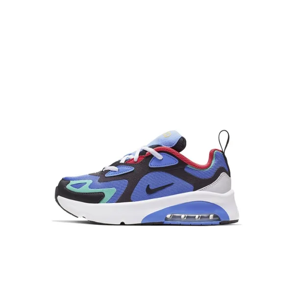 Nike Boys Air Max 200 Shoes Royal Pulse/Oil Grey/Light Aqua Size 3.0