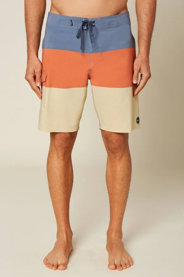 O&Neill Hyperfreak Blockade 19x22 Boardshorts Men's Orange - 40