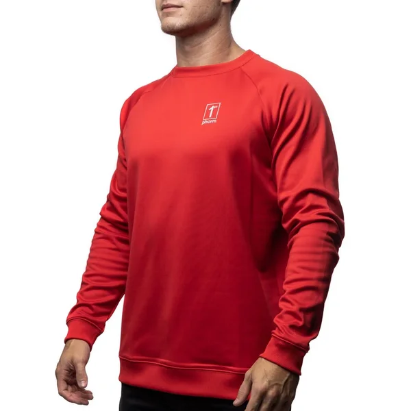 Men's Challenger Pullover Top, Size Medium in Black by 1st Phorm