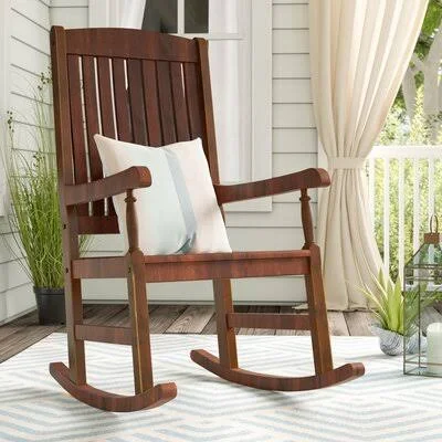 Rothstein Rocking Chair Color: Stain