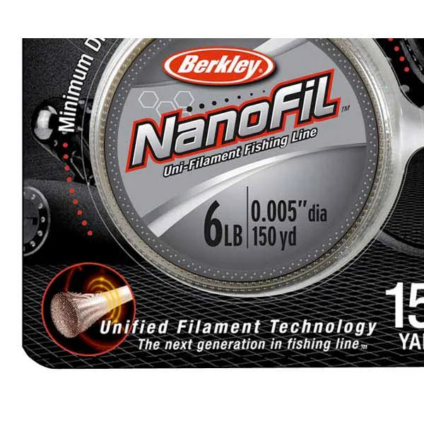 Berkley NanoFil ENF12516-CM 0.15mm Fishing Line - Clear Mist - 125 M