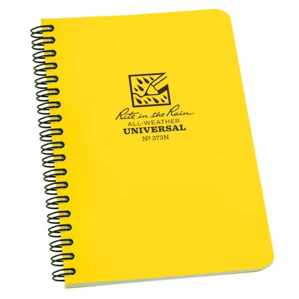 Rite in The Rain All-Weather Spiral Notebooks - SIDE, 4-5/8x22 x 7