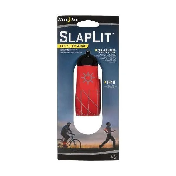 Nite Ize 353685 SlapLit LED Slap Wrap Red