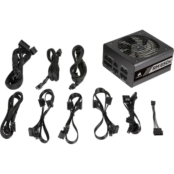CORSAIR RMx Series 2018 Edition RM650x Power Supply - 80 PLUS Gold - 650W