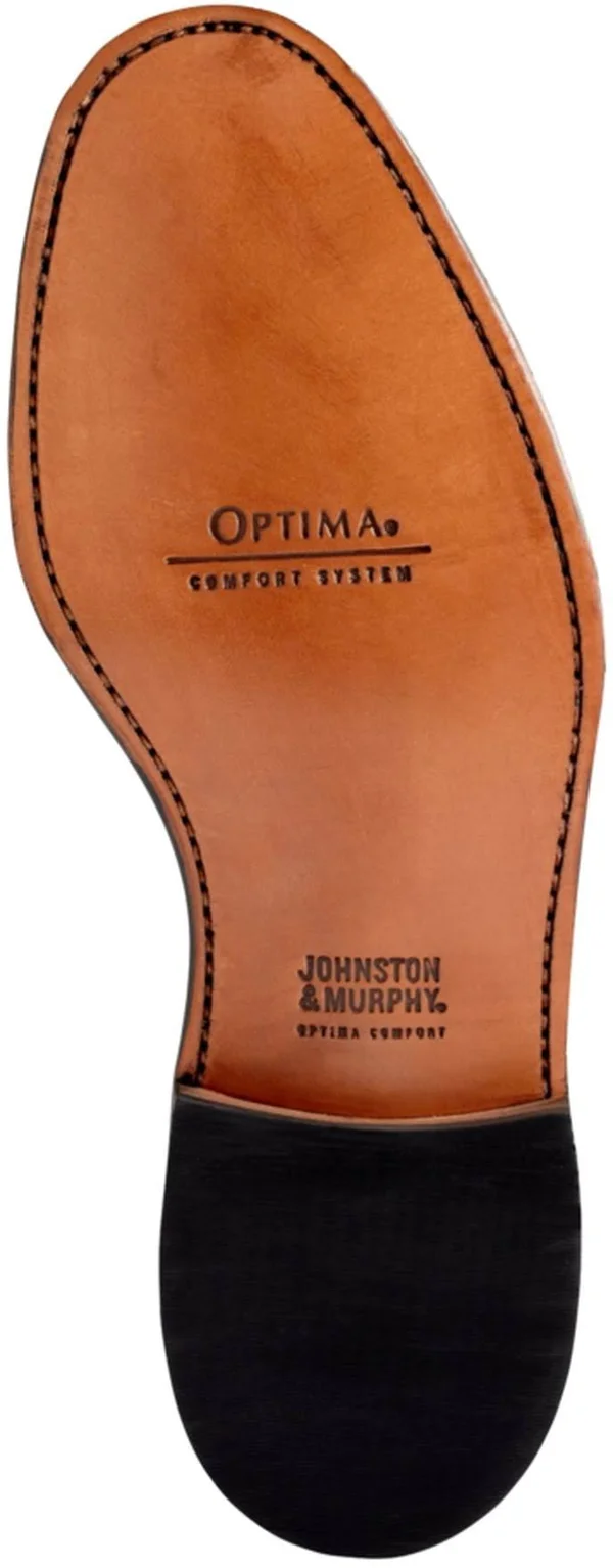 Johnston & Murphy Men's Melton Cap Toe Oxford - Black