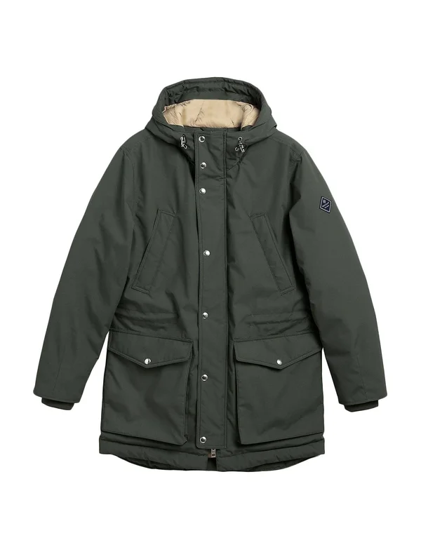 Gant Men's Parkas Regular Fit Green XL