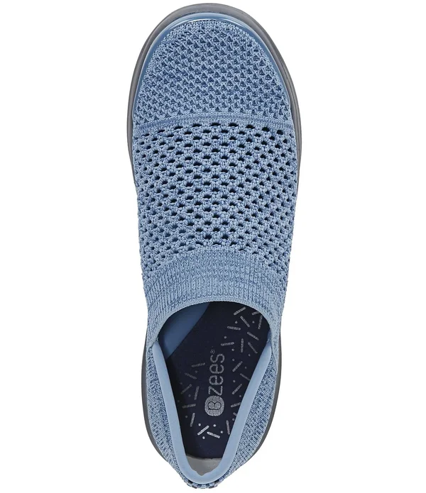 Women's Bzees Charlie Slip on Sneaker - Size: 10, White