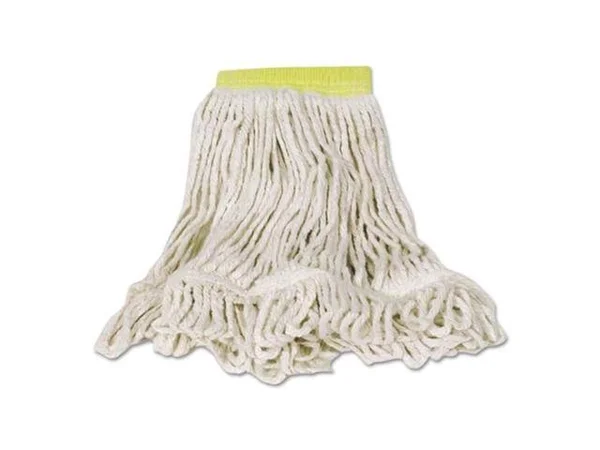 Rubbermaid Commercial Super Stitch Cotton/Synthetic Blend Mop - White