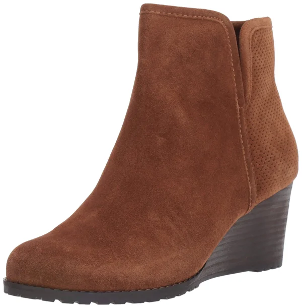 Rockport Hollis V-Cut Bootie 9 Women's Tan
