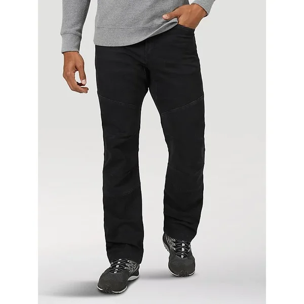 Wrangler Men's ATG Regular-Fit Reinforced Utility Pants, Caviar 42 32