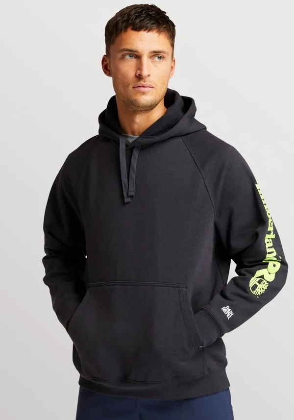 Timberland Pro Men's Hood Honcho Sport Pullover Dark Navy/Yellow XXL