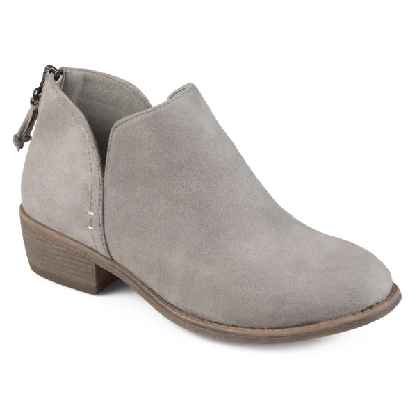 Journee Collection Livvy Women's Ankle Boots - Taupe - 6.5