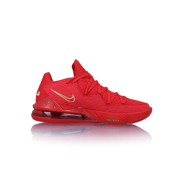 Nike Lebron 17 Low Ph Basketball Shoes in Red, Size: 12.5, CD5008-600