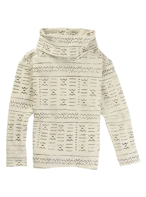 Burton Women's Ellmore Pullover - Vanilla Bogolanfini, S