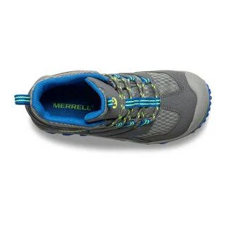 Merrell Chameleon 7 Access Mid Waterproof Boot Size: 5.5M, Grey/Blue