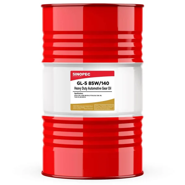 SINOPEC 85w140 Heavy Duty EP Gear Lube- 400lb. (55 Gallon) Drum