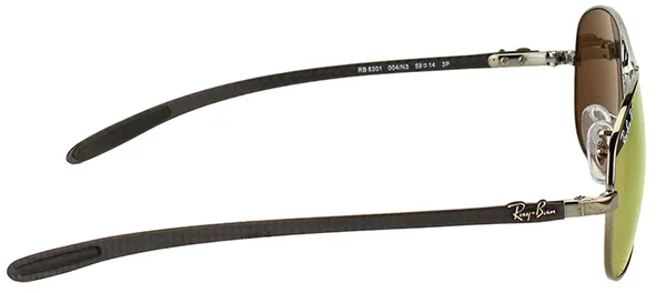 Ray Ban RB8301 Sunglasses - Shiny Gunmetal