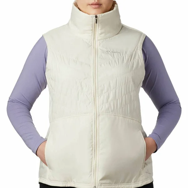 Columbia Women's Mix It Around II Vest - Light Bisque - 1x - North 40 Outfitters