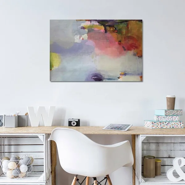 iCanvas Other Side of The Moon Art by Lina Alattar Canvas Art Wall Decorstyle > Decorative > Modern D閏or art)
