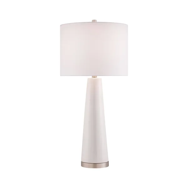 Lite Source Tyrone Table Lamp - White
