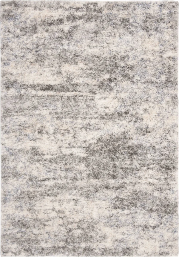 Safavieh Berber Shag BER219G 5&3x22 x 7&6x22 Grey, Cream Area Rug