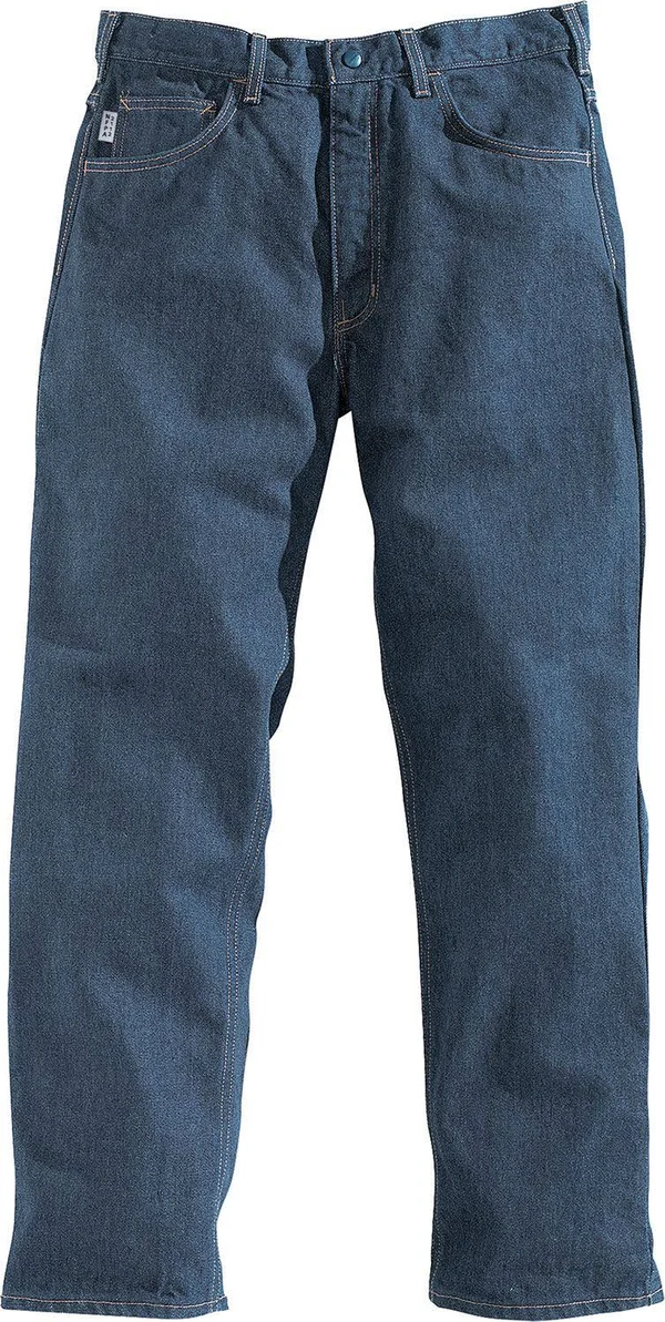 Carhartt Men's Flame Resistant Utility Denim Jean Relaxed Fit