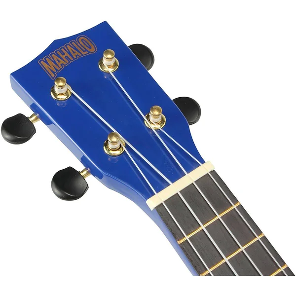Mahalo Ukulele Rainbow Learn 2 Play Essential Kit Blue Soprano