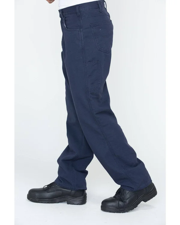 Carhartt Men's Dark Navy Flame-Resistant Canvas Pant