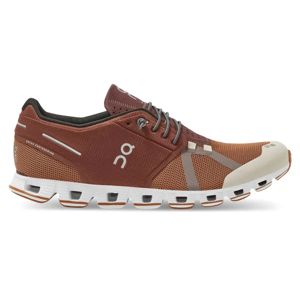 on Running Men's Cloud Brick/Pecan
