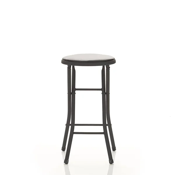 Cosco 24x22 Vinyl Padded Folding Stool, Black, 4-Pack