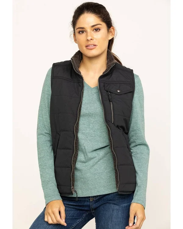 Carhartt Utility Sherpa Lined Vest - Women's Black