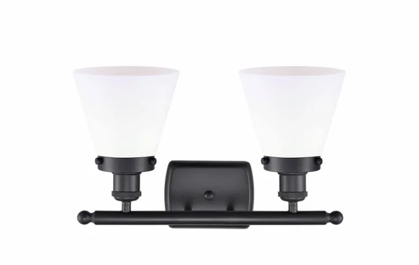 Innovations Lighting Small Cone 16 inch 2 Light Bath Vanity Light - 916-2W-OB-G64