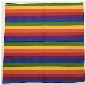 Flags by The Dozen Collection Two of Assorted Fashion Bandana Head Wrap in Various Patterns and Designs 100% Cotton 22x22x22x22
