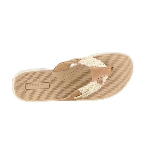 Sperry Women's Parrotfish Sandals - Sahara Gold - Size 6.5