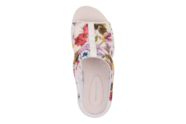 Easy Spirit Traciee Women's Slide Sandals - Size: 12, White