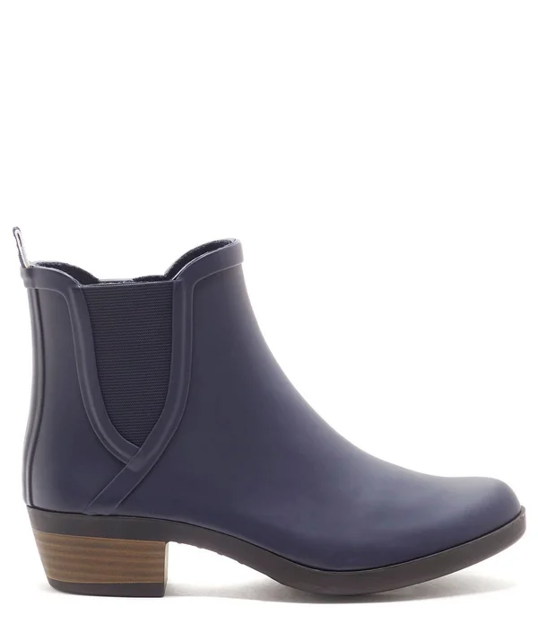Lucky Brand Women's Basel H2O Rain Bootie, Size: 11, Indigo Rubber