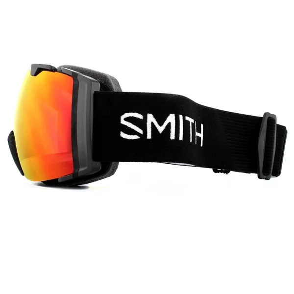 Smith I/O Black ChromaPop Sun Red Mirror &20